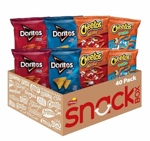 Frito Lay Doritos & Cheetos Mix Variety Pack