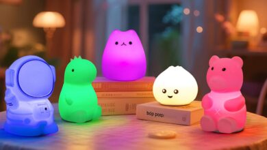 Rechargeable Dimmable Silicone LED Nightlight