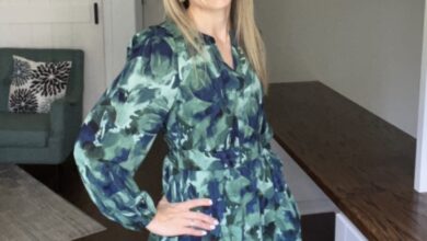 Crystal in dress