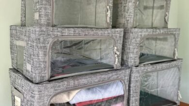 Periea Collapsible Storage Boxes 8-Piece Set deal