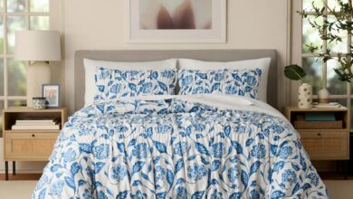 Mainstays by Becky G. & Alejandra 3-Piece White Floral Comforter Set with Shams deal
