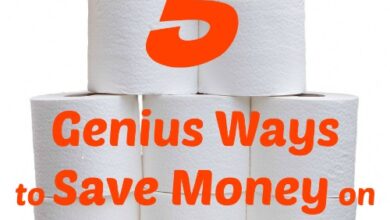 How much do you spend on toilet paper? Stop flushing money down the toilet! With these genius tips, you