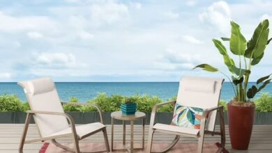 Mainstays Dashwood 3-Piece Steel Outdoor Rocker Chat Set deal