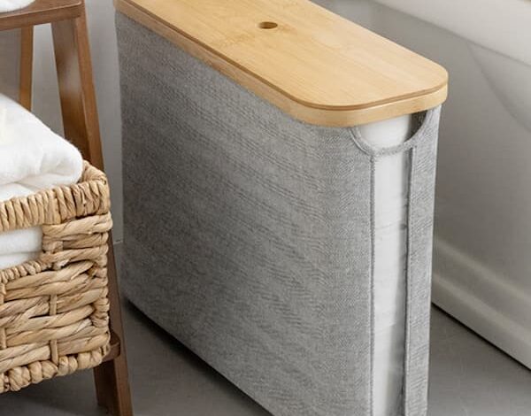 StorageWorks Toilet Paper Storage Basket
