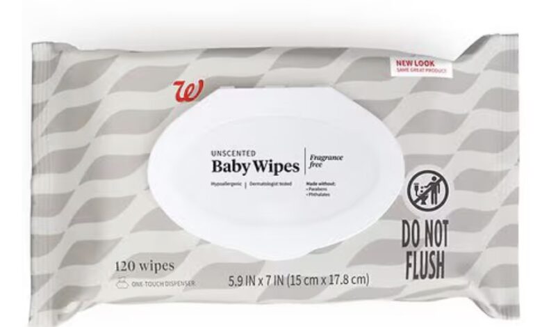 Walgreens Wipes Unscented,