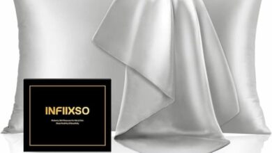 INFIIXSO Mulberry Silk Pillowcase
