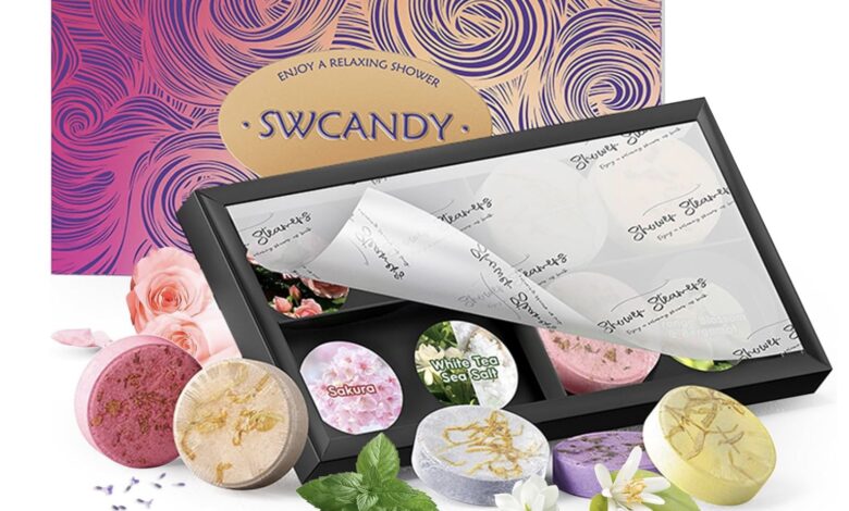Shower Steamers Aromatherapy SWCANDY 8 Pack