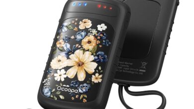OCOOPA Dual-Sided Hand Warmers Rechargeable
