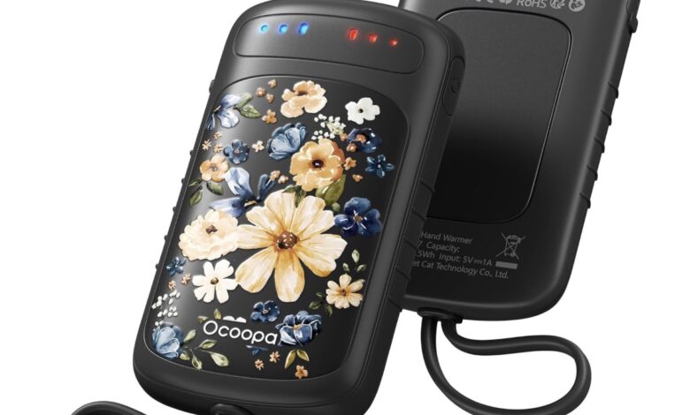 OCOOPA Dual-Sided Hand Warmers Rechargeable