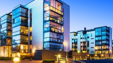 modern real estate high rise