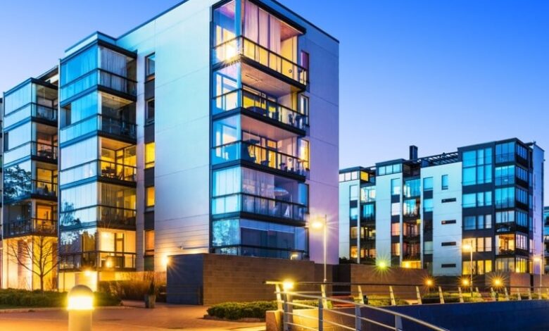 modern real estate high rise